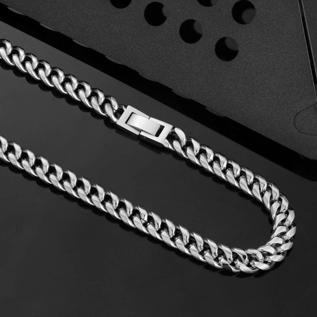 8mm Miami Cuban Link Chain