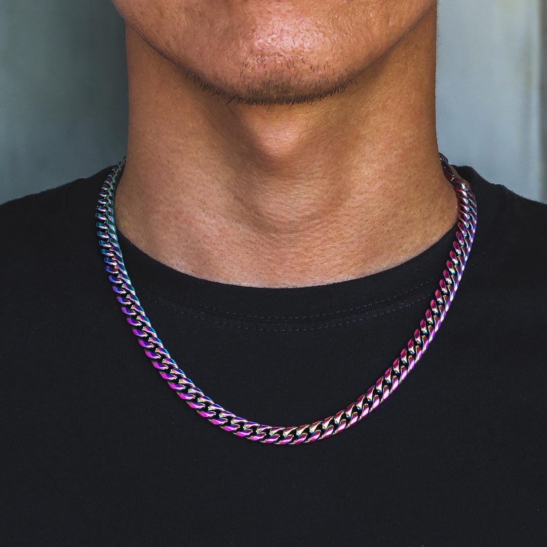 8mm Miami Cuban Link Chain