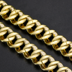 12mm Moissanite Bubble Micro inlay Cuban Bracelet