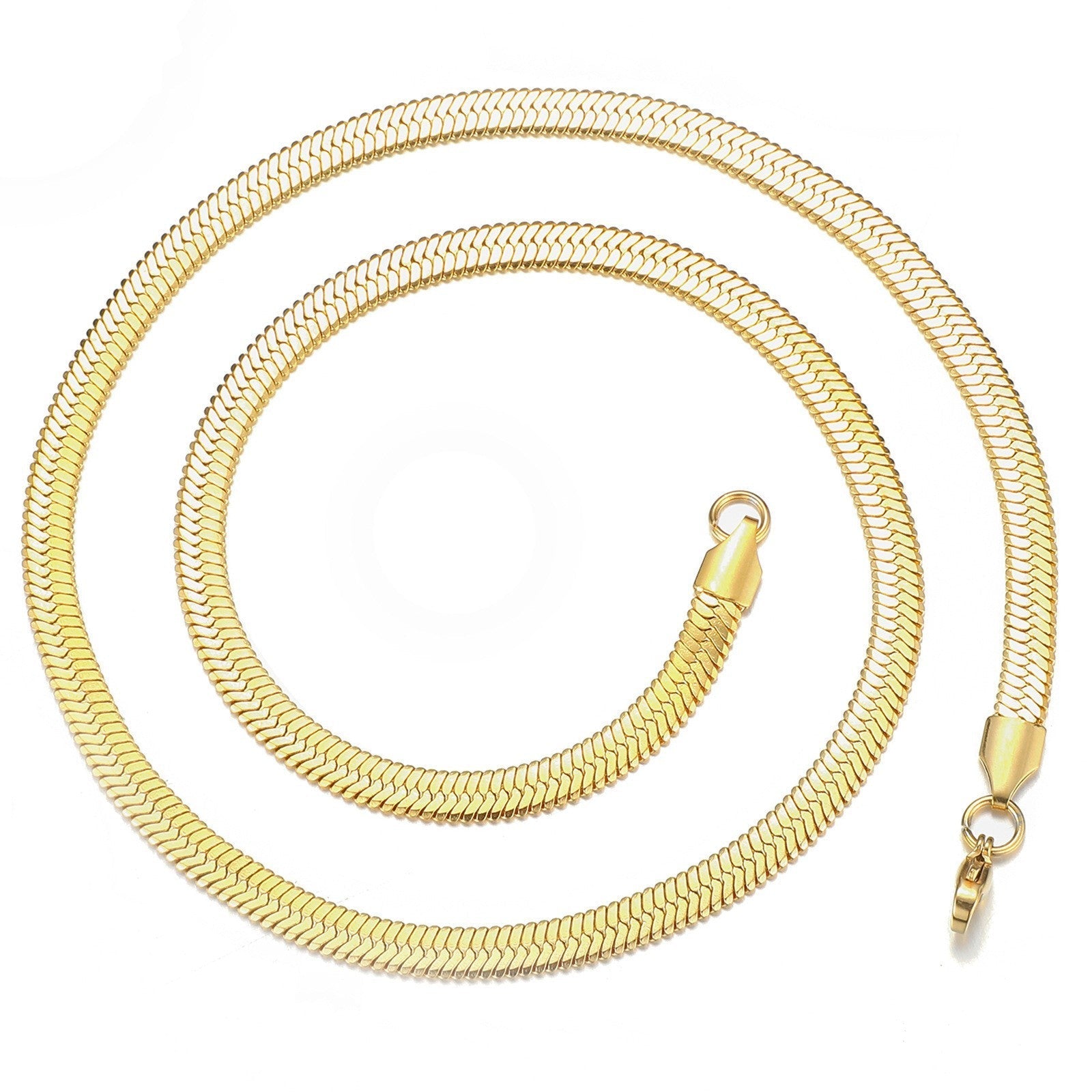 3mm-5mm snake bone blade chain