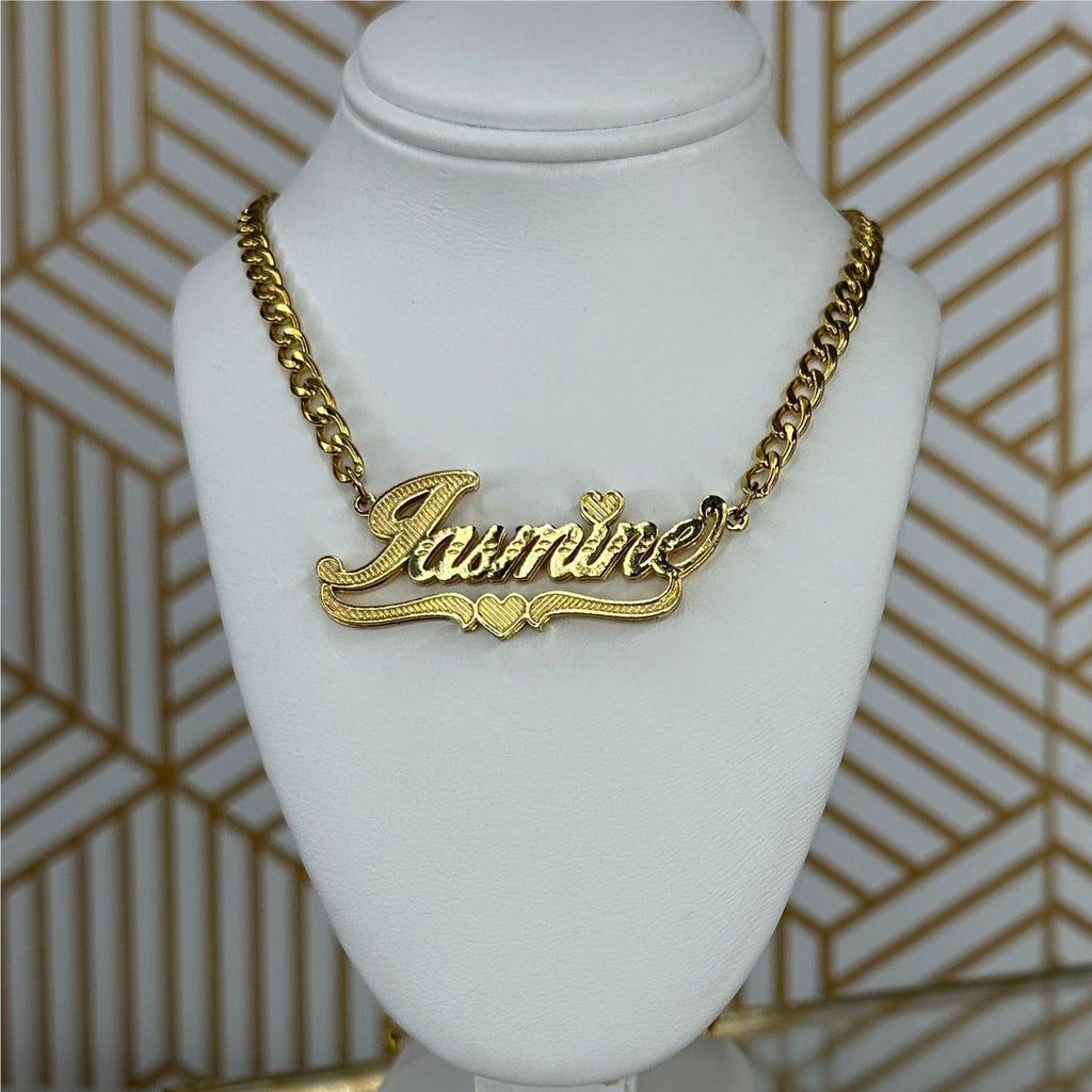 Alphabet Double Layer Custom Pendents