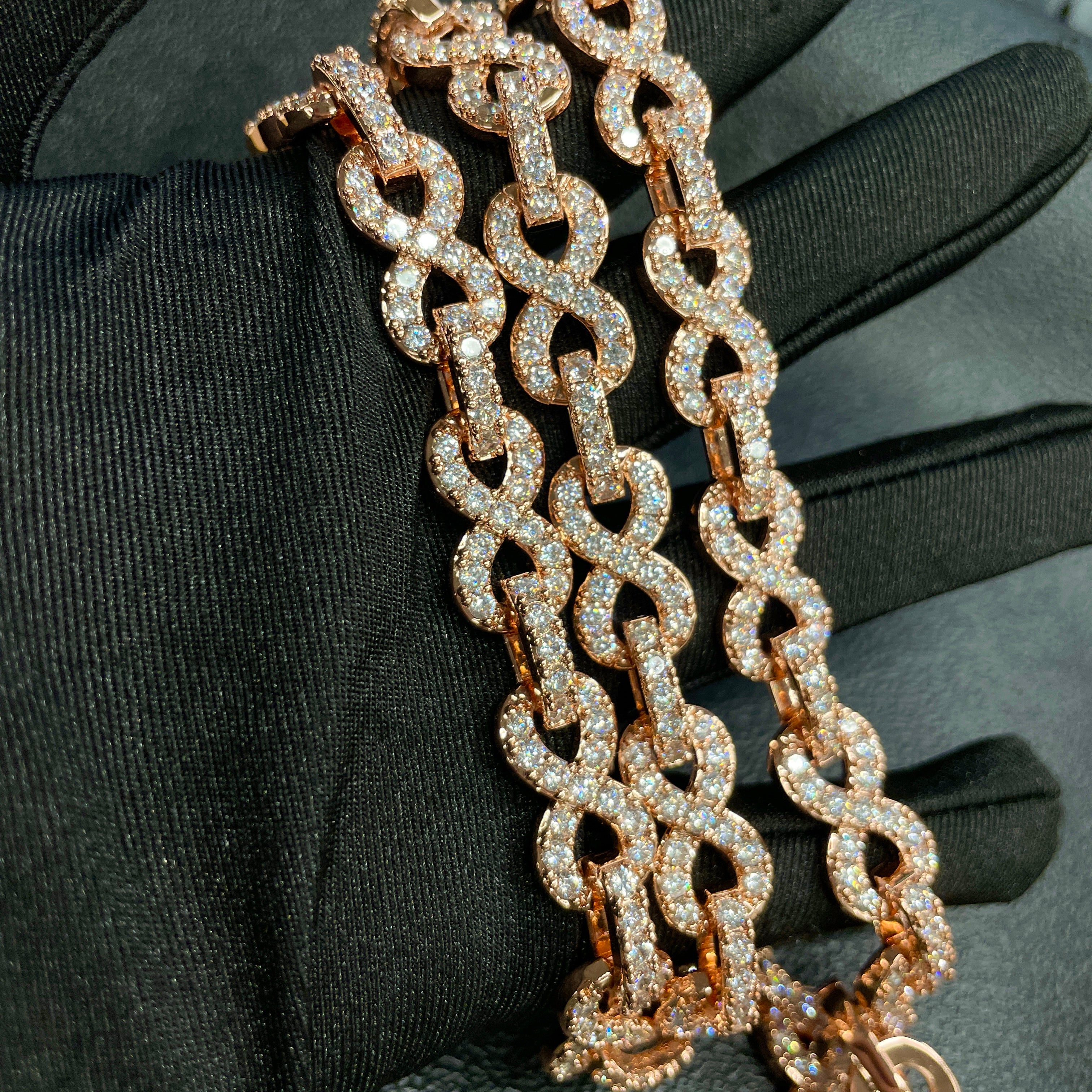 Custom Infinity "∞" Moissanite Jewellery Chains