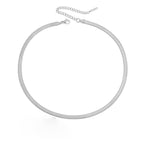 2mm/3mm/4mm/5mm Herringbone Chain in Silver