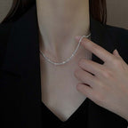 Sparkling Gypsophila Necklace