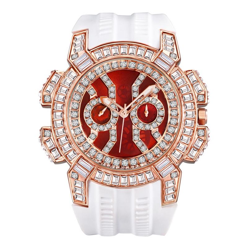 Baguette Stone Sports Watch - Sapphire Crystal, Japanese Quartz