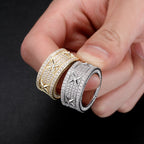 Street Style | "XXXX" Round Cut Zircon Ring