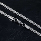 Women's 5mm Stainless Steel Rope Chain