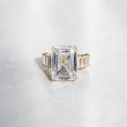 Emerald Cut Diamond Ring