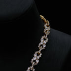 8/10mm Hip-Hop Moissanite Infinite Loop Necklace