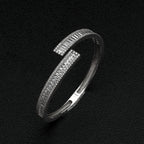 Morganite square diamond bracelet