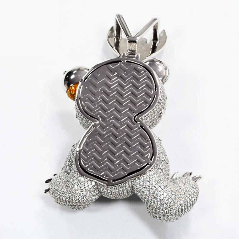 3D "Teddy" | 925S | Bear Pendant