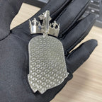 S925 Moissanite Photo Frame Pendant