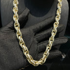 10mm Moissanite Exquisite Setting Design Diamond Twist Chain