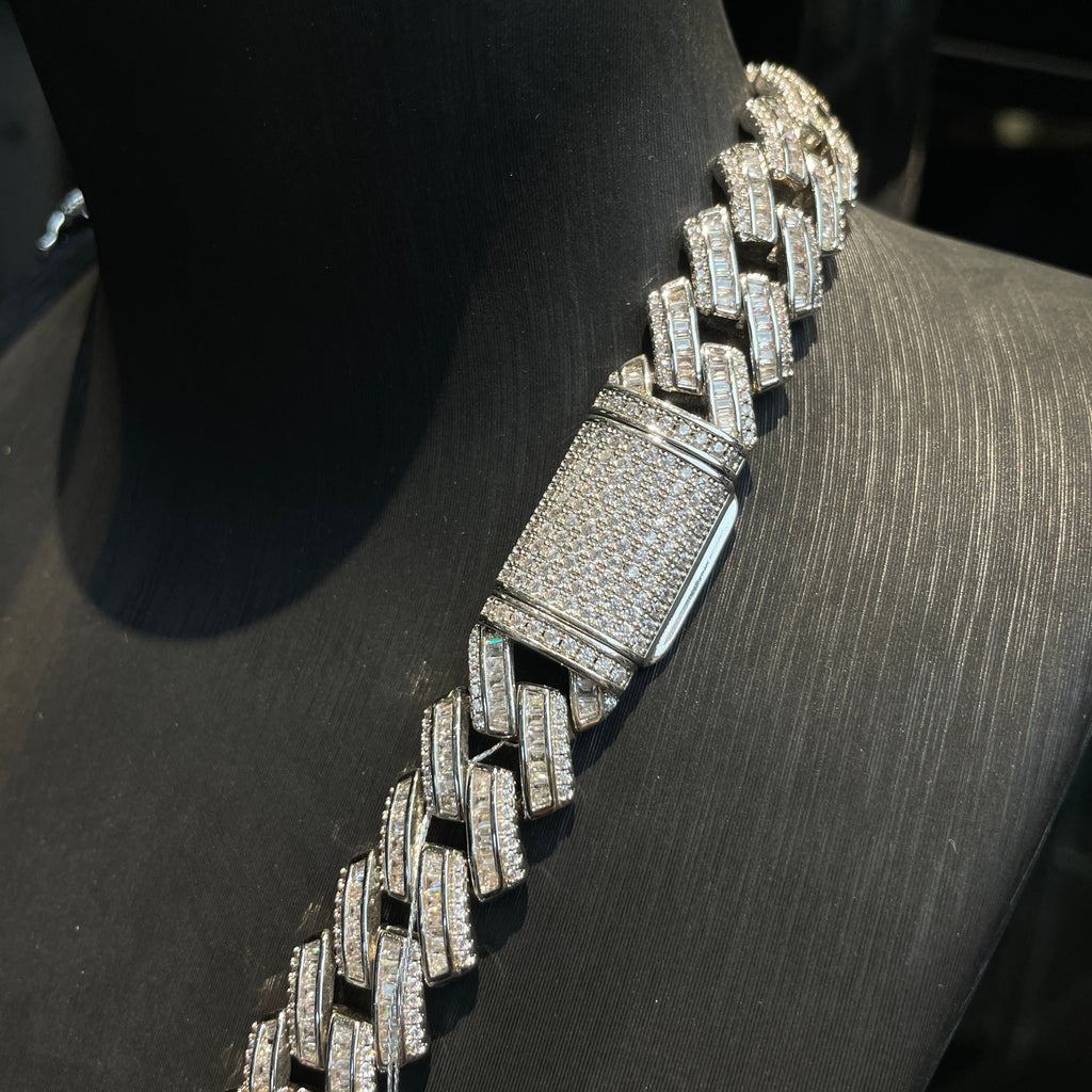 16mm Moissanite Personalized New Style Cuban Chain