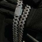 16mm Moissanite Personalized New Style Cuban Chain
