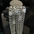 Moissanite Hip-Hop Trapezoid Cuban Link Chain