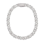 15mm Ice Out Infinity "∞"  Moissanite Diamond Chain