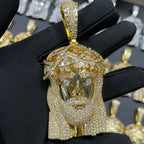 Moissanite Exquisite Luxury Jesus Figure Pendant