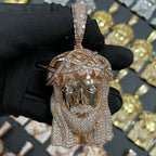 Moissanite Exquisite Luxury Jesus Figure Pendant