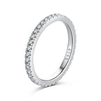 Eloise White Gem Sterling Silver Ring
