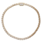 9mm Hip-Hop Punk Moissanite Cuban Chain