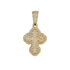 Iced Out Cross Pendant for Men Hip Hop Jewelry