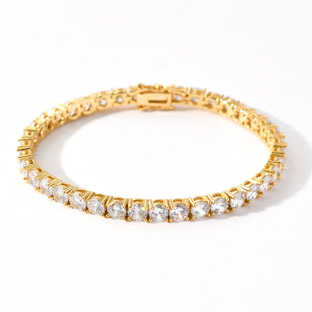 S925 Moissanite Tennis Bracelet For Men
