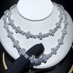 16mm Round Diamonds Cross Star Chain