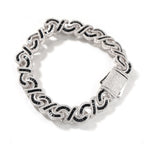 12mm Infinity Around Cuban Bracelet