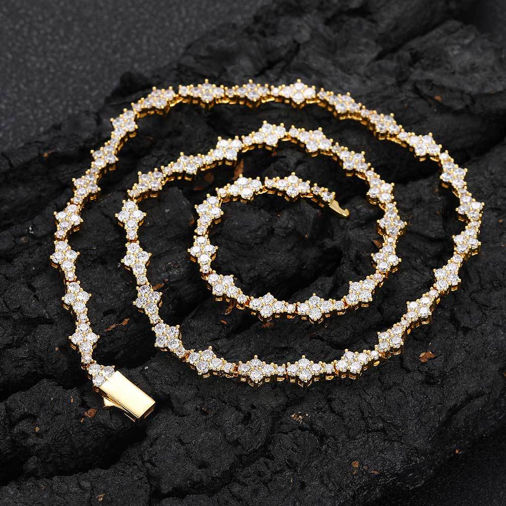 6.5mm S925 Moissanite Featured Tennis Chain