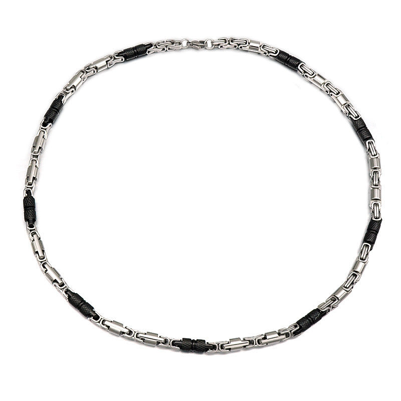 Stainless Steel Byzantine King Chain