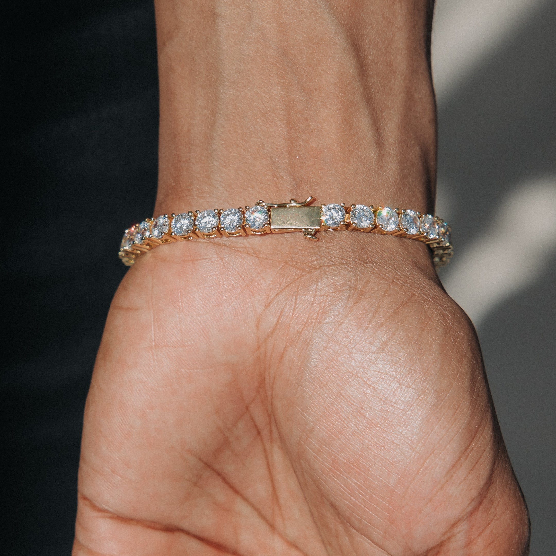 5mm Moissanite Ice Tennis Bracelet