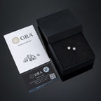 0.5Ct/1Ct/2Ct VVS1 Moissanite Brilliant Round Cut Stud Earrings in S925