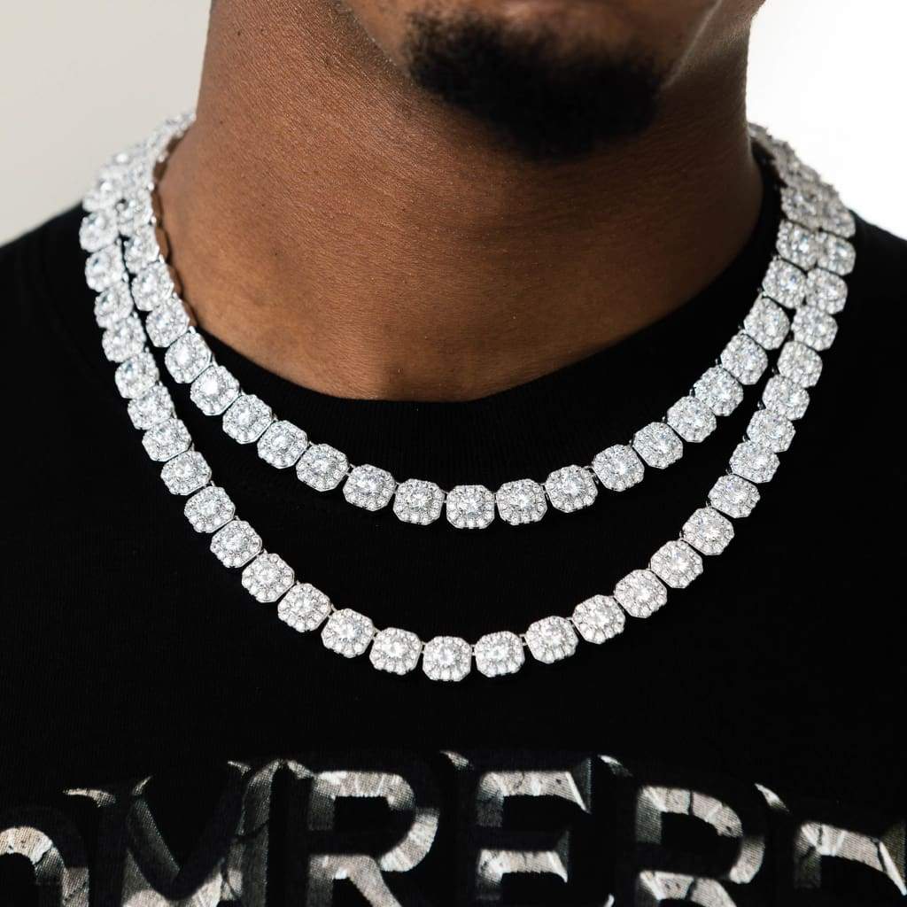 12mm Imperial Link Bracelet - 5A CZ