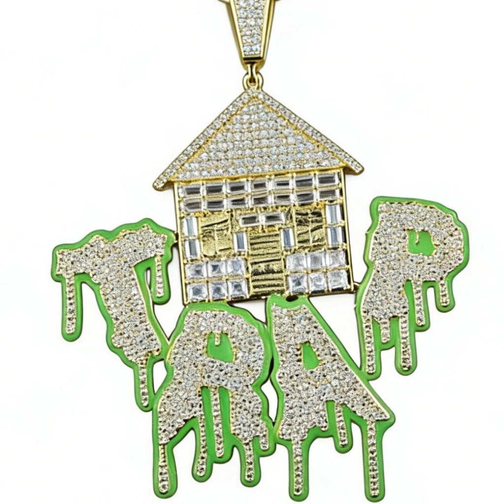 Hip-hop pendant TRAP House Pendant