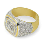 Hip Hop | Round Cut Men's Ring