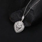 Zircon Lion Head Pendant Necklace