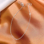 Sparkling Gypsophila Necklace