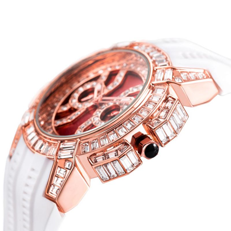 Baguette Stone Sports Watch - Sapphire Crystal, Japanese Quartz