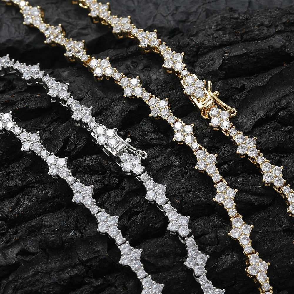 6.5mm S925 Moissanite Featured Tennis Chain