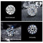 5 Carats 3mm VVS1 Moissanite White Gold Tennis Bracelet