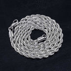 Women's 5mm Stainless Steel Rope Chain