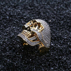 Skull Moissanite Men's Vintage Ring