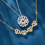 Detachable Clovers Deformed Necklace