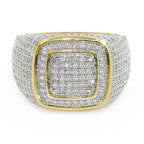 Hip Hop | Round Cut Men's Ring