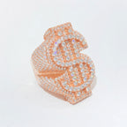 Moissanite Dollar Ring
