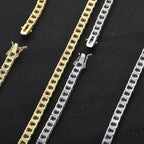 4mm Moissanite Princess Cut Tennis Chain