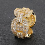 Street Style | Pig Nose Cuban Chain Ring