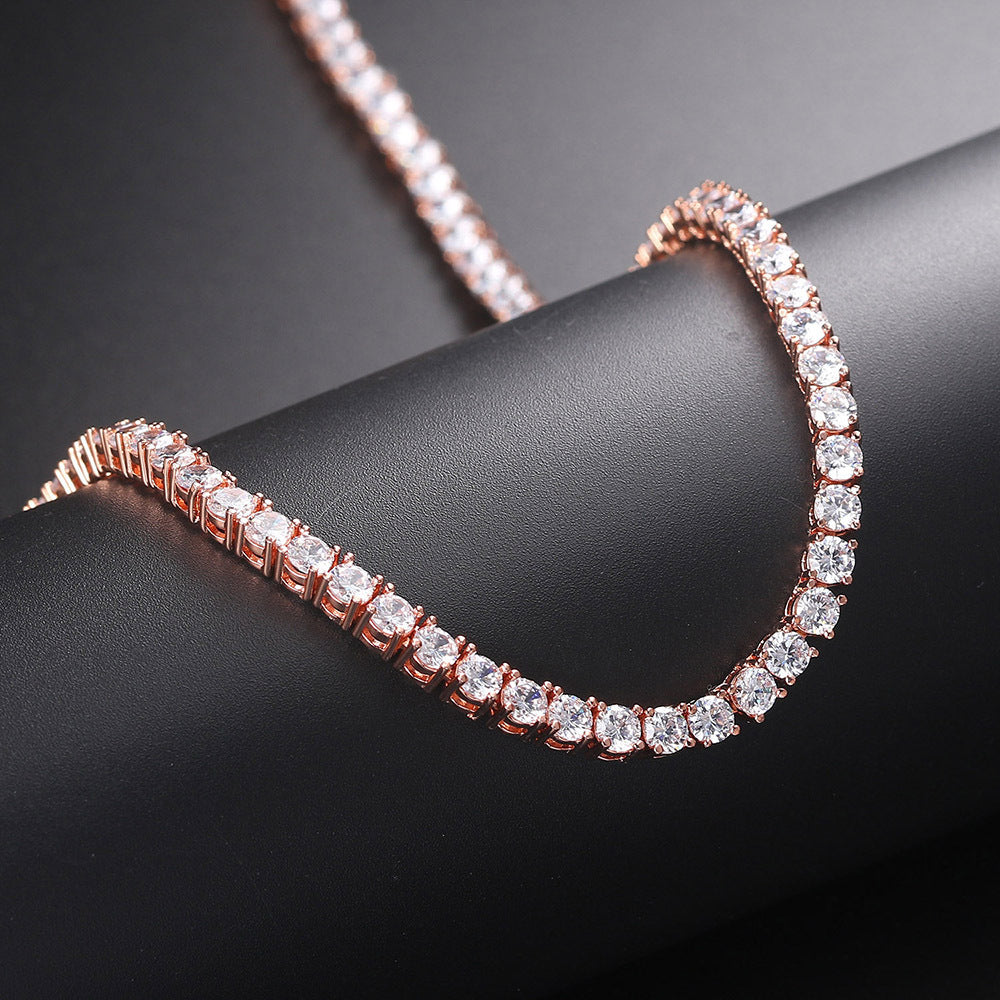 3~10mm 925 Sterling Silver Plated Tennis Chain