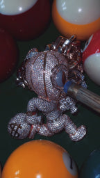 Street Style | Iced Out Masked Escape Thief Pendant